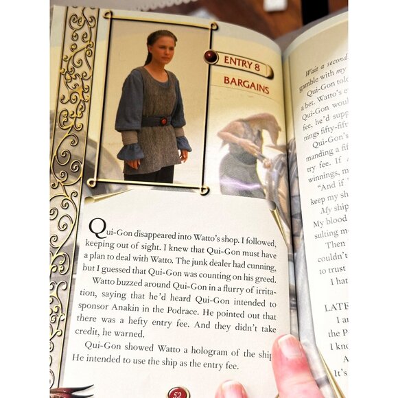 Star Wars Episode I Journal Queen Amidala 1st Edition Vtg 1999 Phantom Menace - Picture 6 of 9